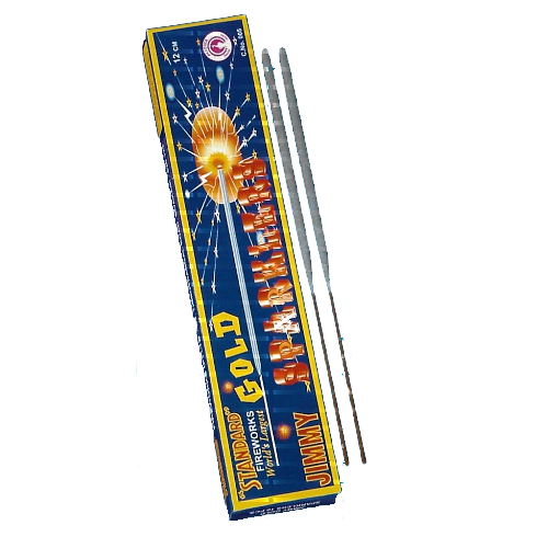 12 CM  GOLD SPARKLERS